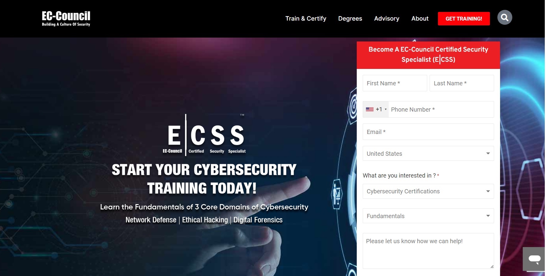 EC-Council Certified Security Specialist (ECSS) Certification