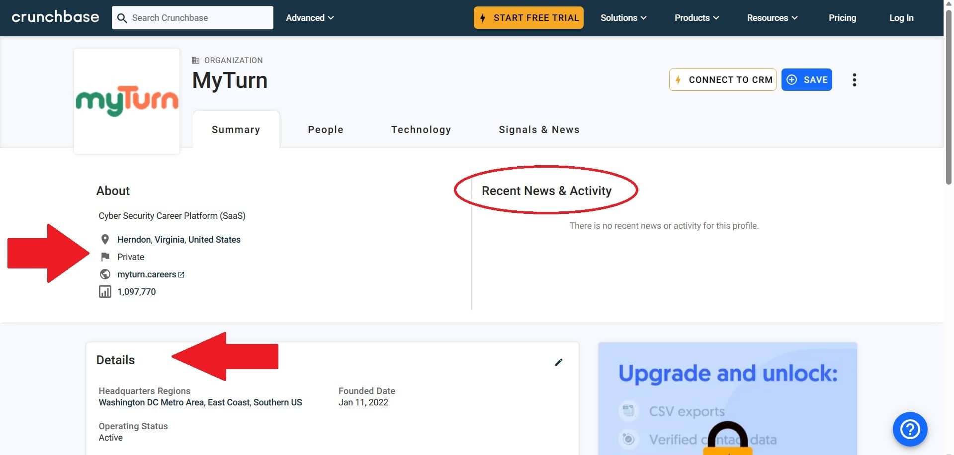Performing Company Research Using Crunchbase