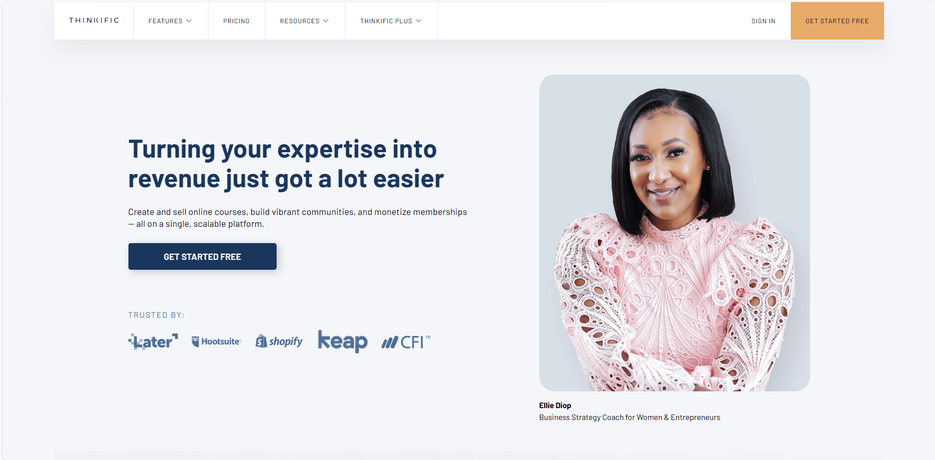 Ways to make money in cyber security with Thinkific